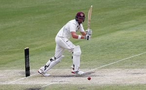 BRISBANE, AUSTRALIA - NOVEMBER 19: Matthew Renshaw of the Bulls in action during day three of the Sheffield Shield match between Queensland and South Australia at The Gabba on November 19, 2016 in Brisbane, Australia. (Photo by Jason O'Brien/Getty Images)