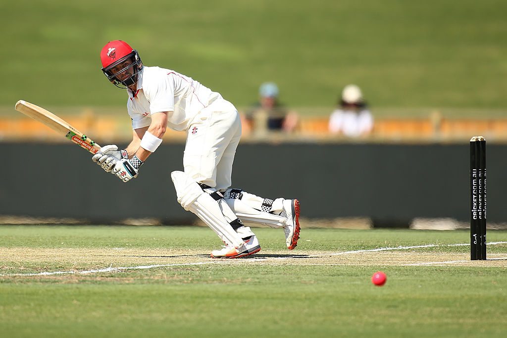 PERTH, AUSTRALIA - OCTOBER 26: Callum Ferguson of the Redbacks bats during day two of the Sheffield Shield match between Western Australia and South Australia at the WACA on October 26, 2016 in Perth, Australia.  (Photo by Paul Kane/Getty Images)